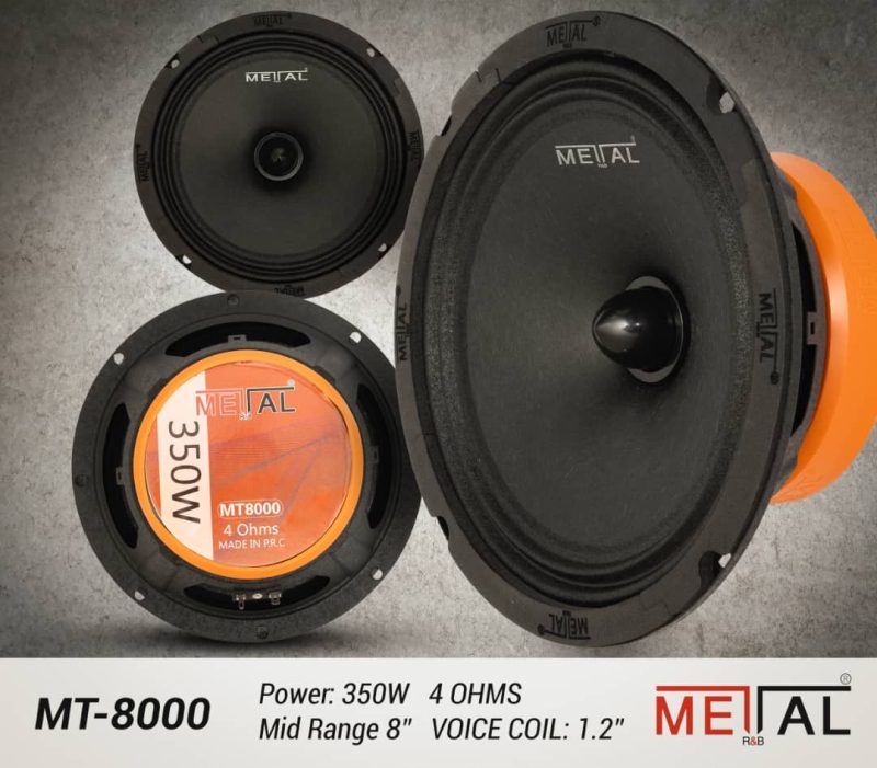 میدرنج 8 اینچ متال METAL MT8000